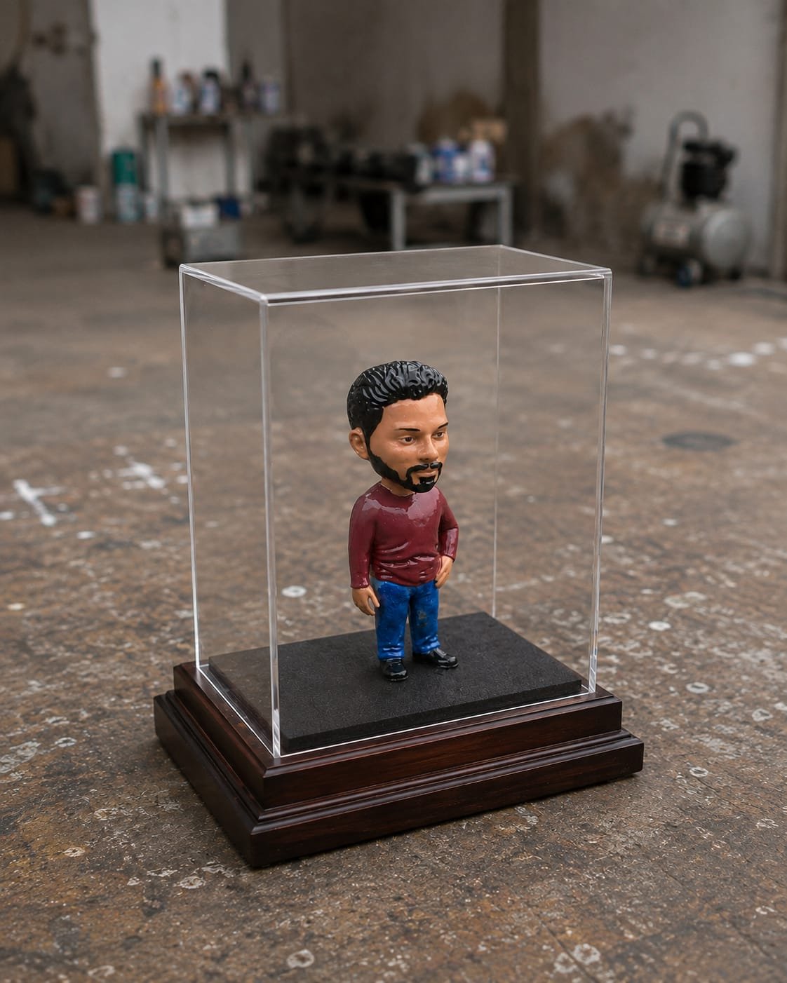 Custom 3D Printed Miniature Statues and Personalized Caricatures