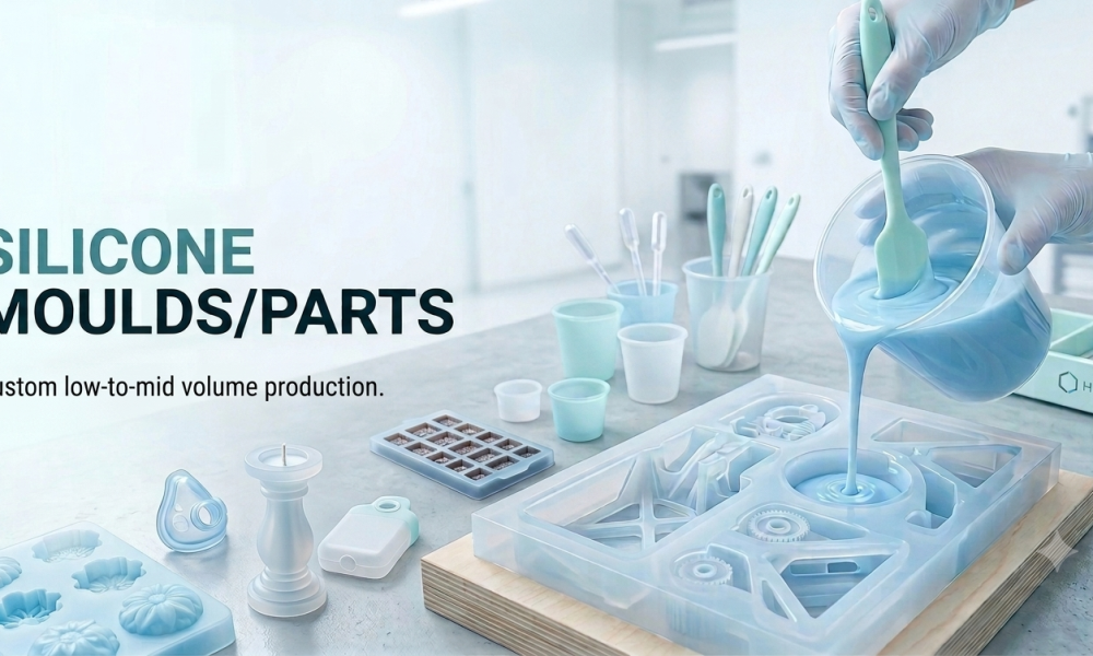 Custom Silicone Moulds and Low Volume Plastic Parts Manufacturing